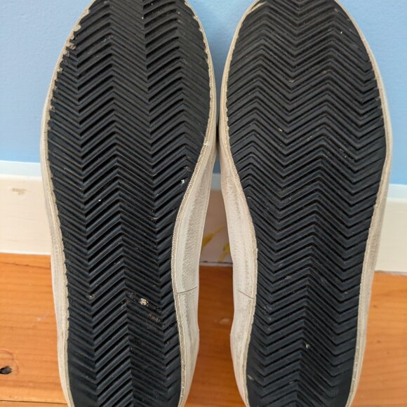 Golden Goose Deluxe Brand White with Gray Mid-star Sneakers - Picture 4 of 4